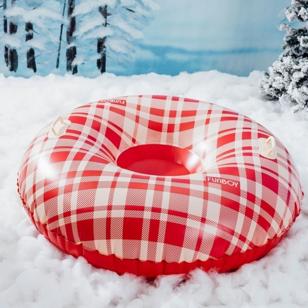 {Funboy} plaid snow tube